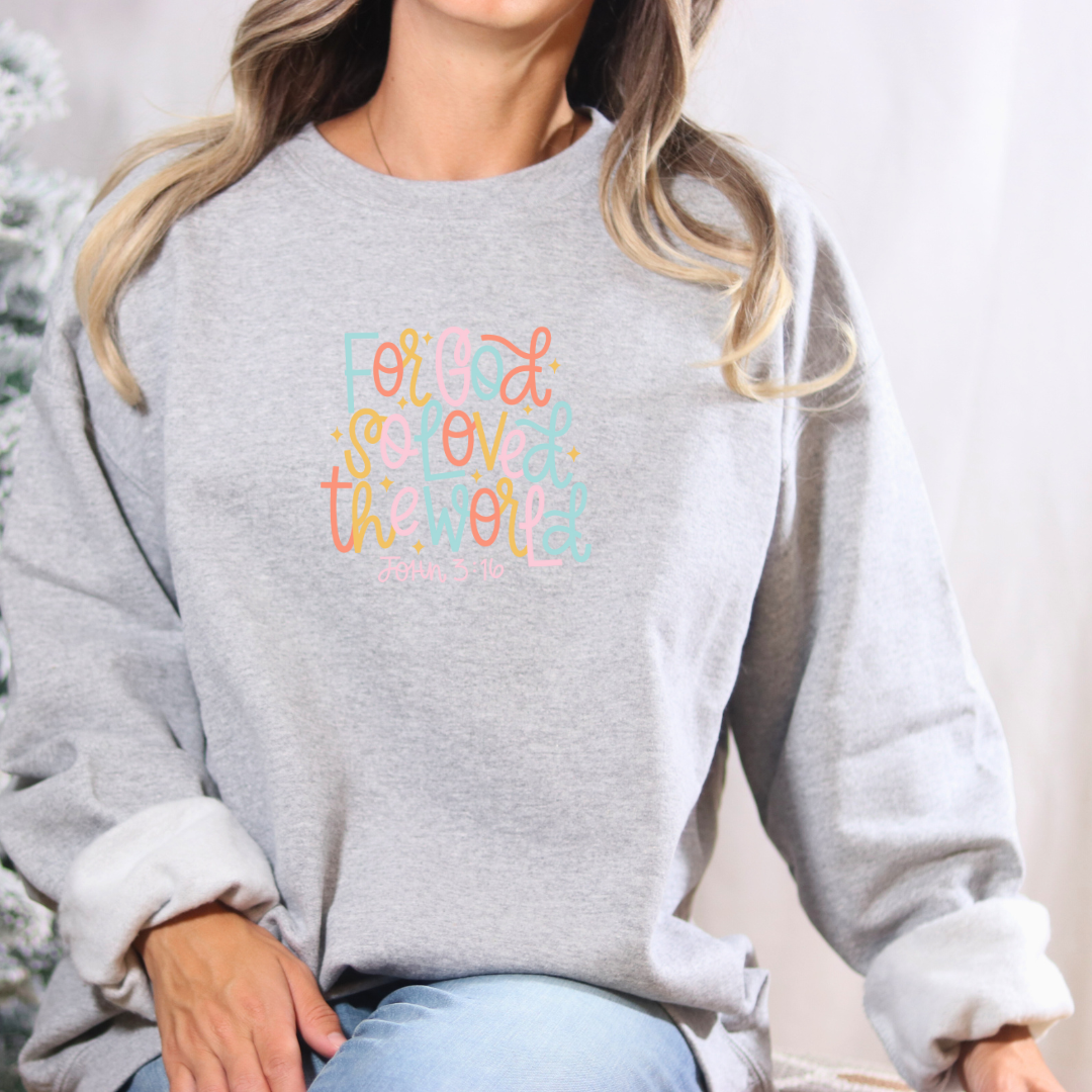 Love them anyway graphic crewneck