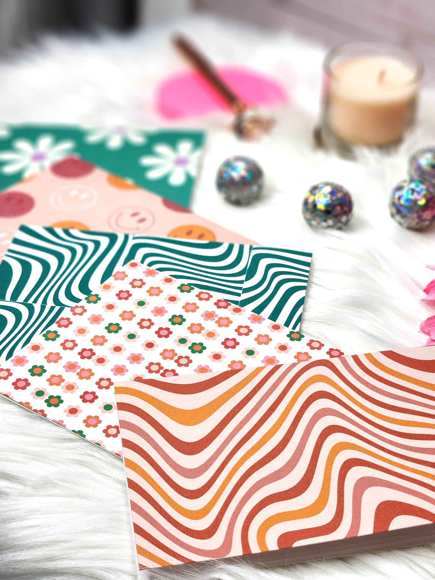 Shake your groove thing notecards- set of 5 with envelopes