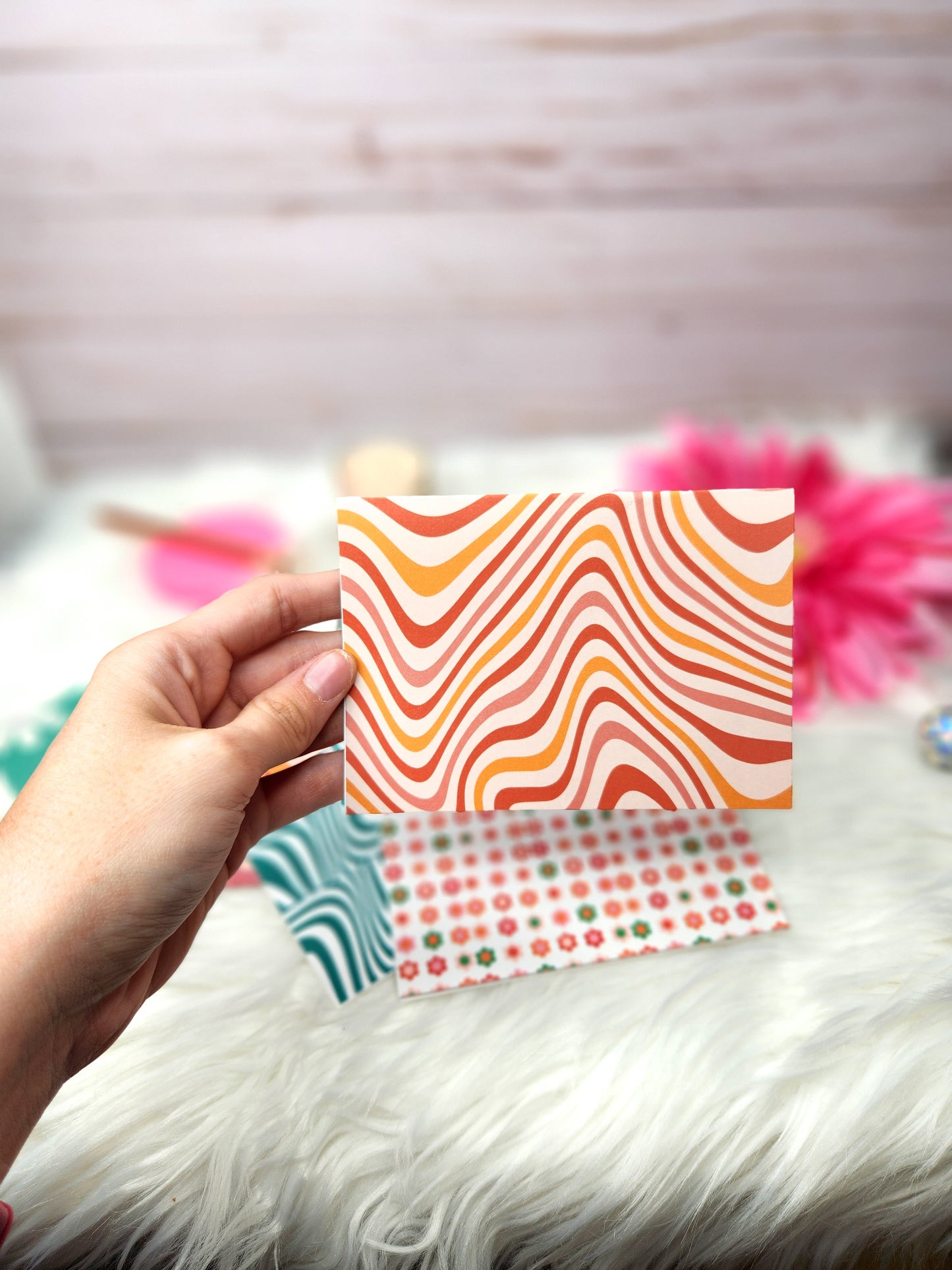 Shake your groove thing notecards- set of 5 with envelopes