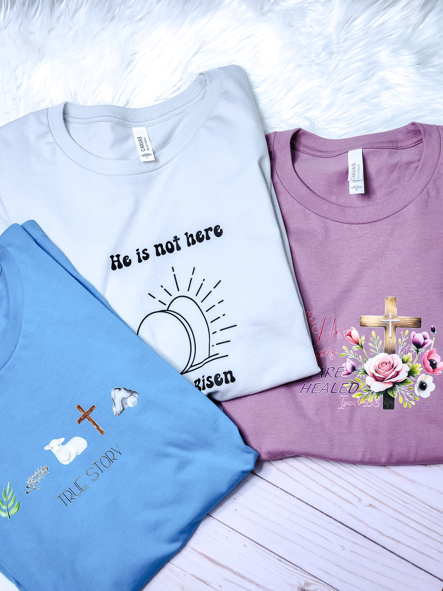 True Story- a lot csn happen in 3 days Easter Graphic tee