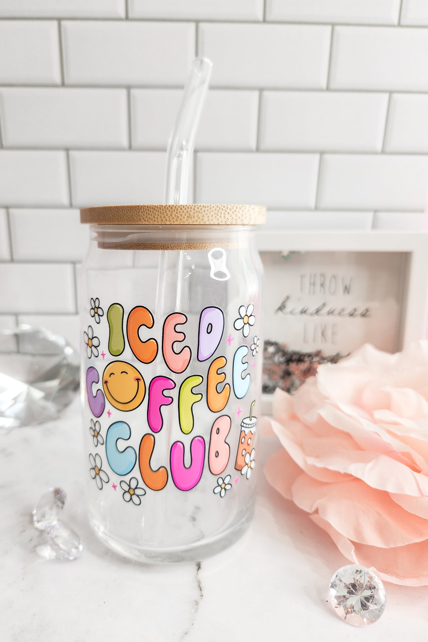 Iced coffee club- glass can- iced coffee
