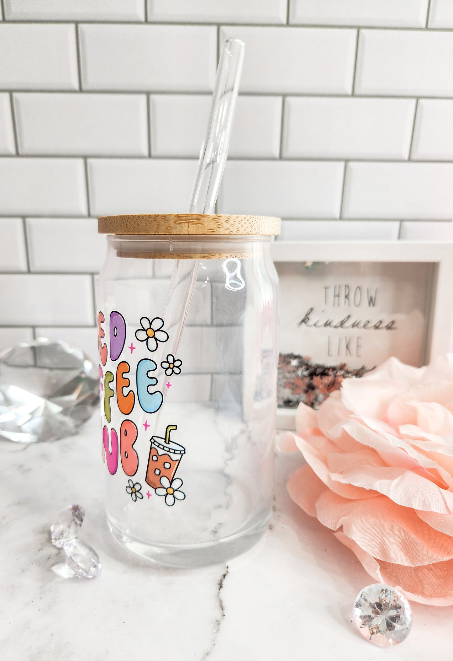 Iced coffee club- glass can- iced coffee