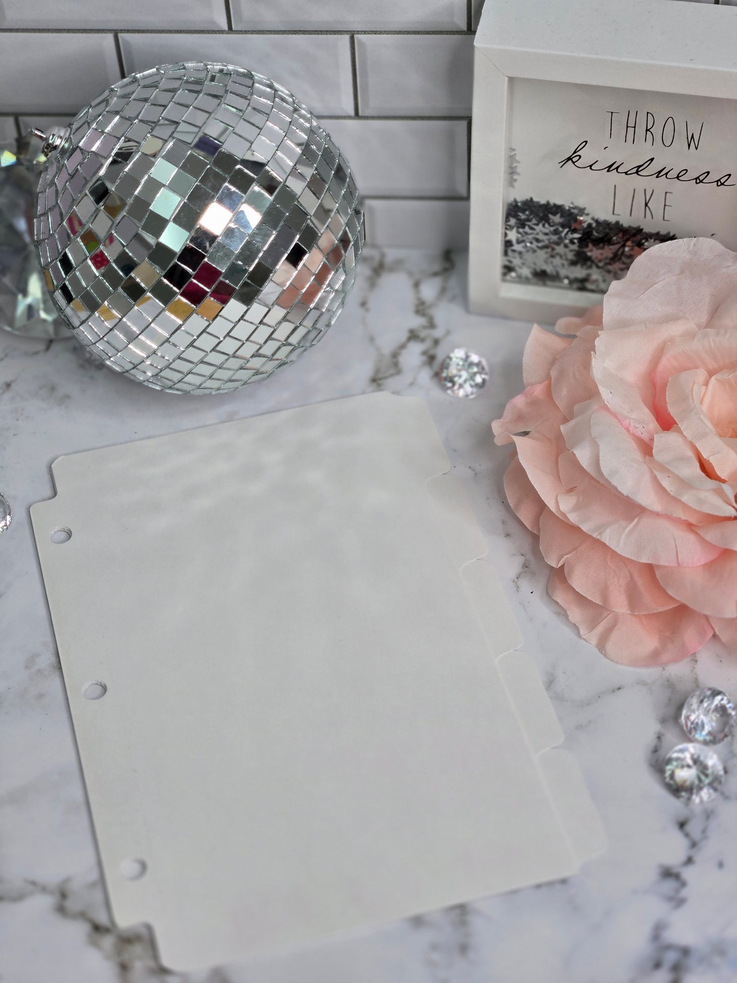 Planner dividers package of 5