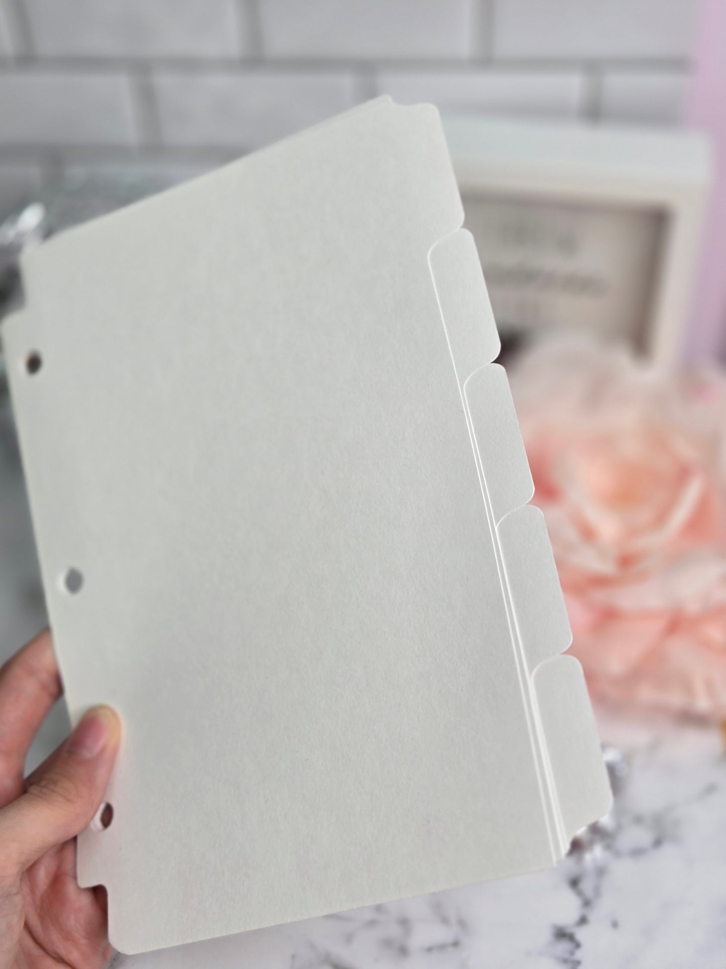 Planner dividers package of 5
