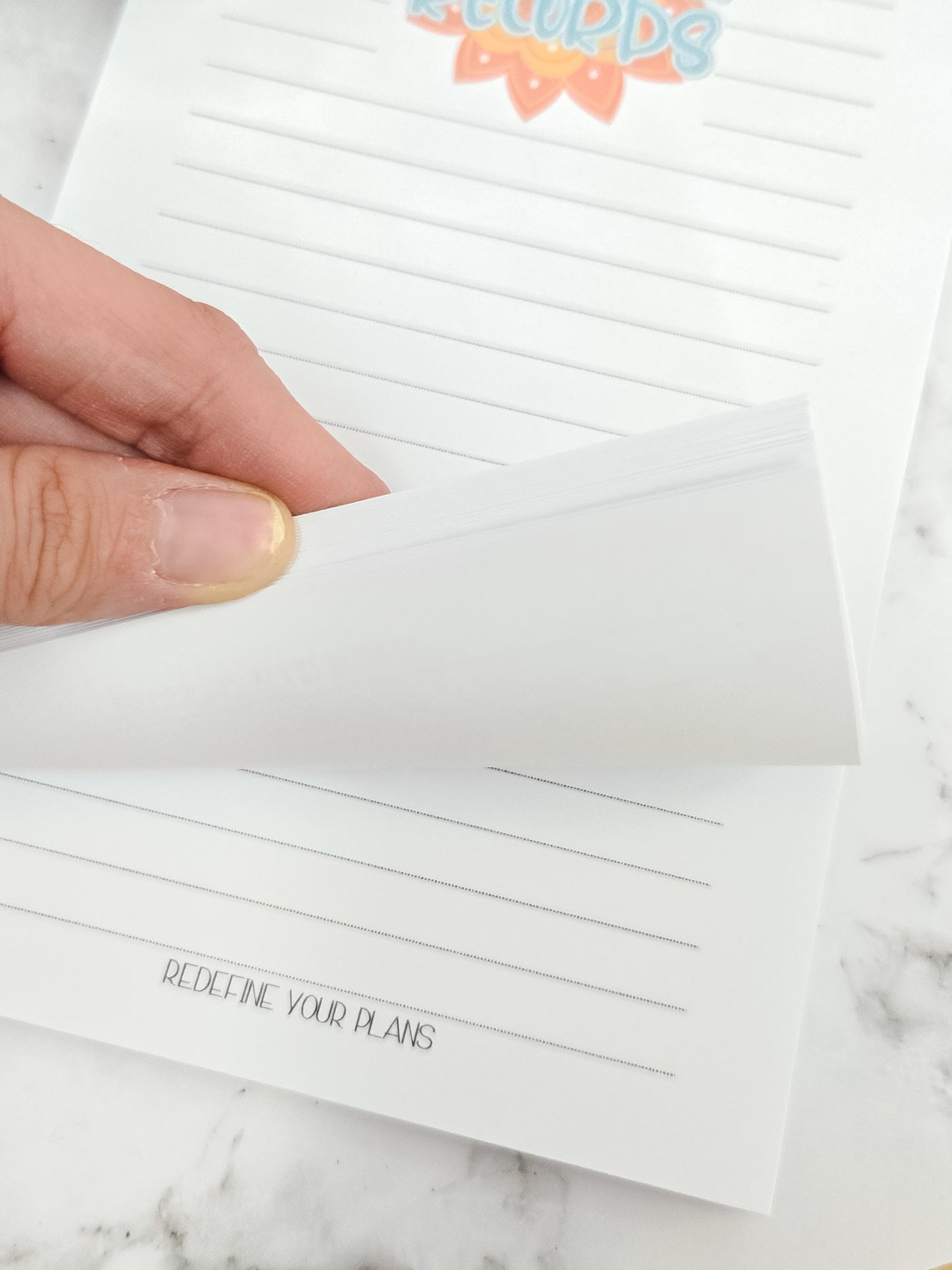 Citrus Bliss notepad