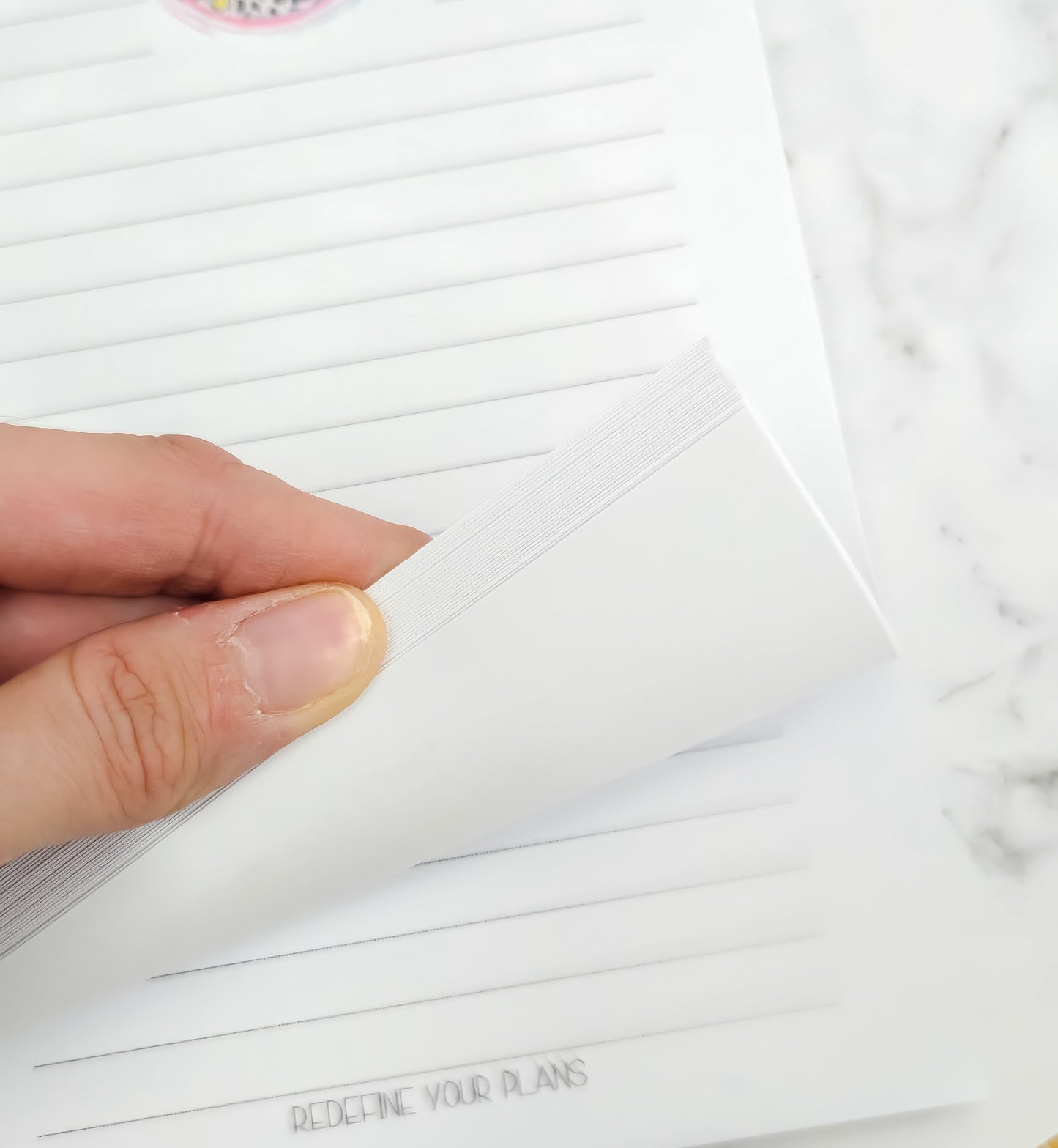 In the Garden notepad