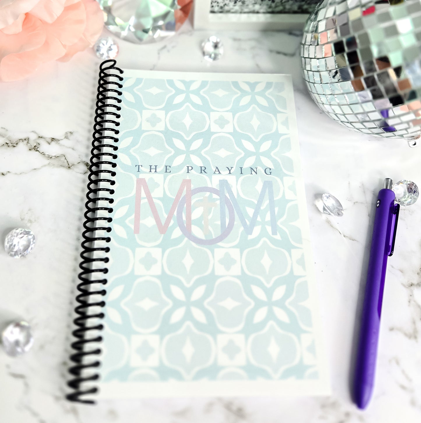 Praying mom notebook