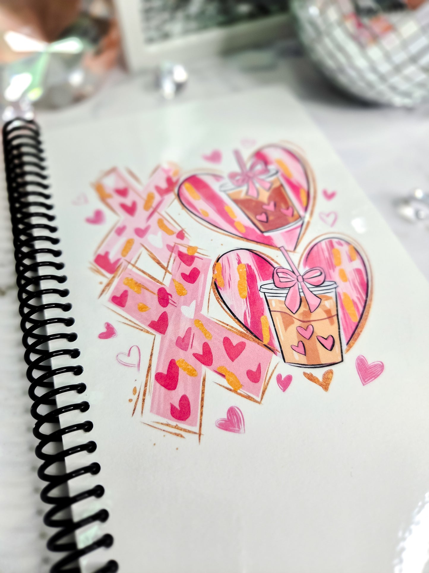 Coffee is my valentine notebook