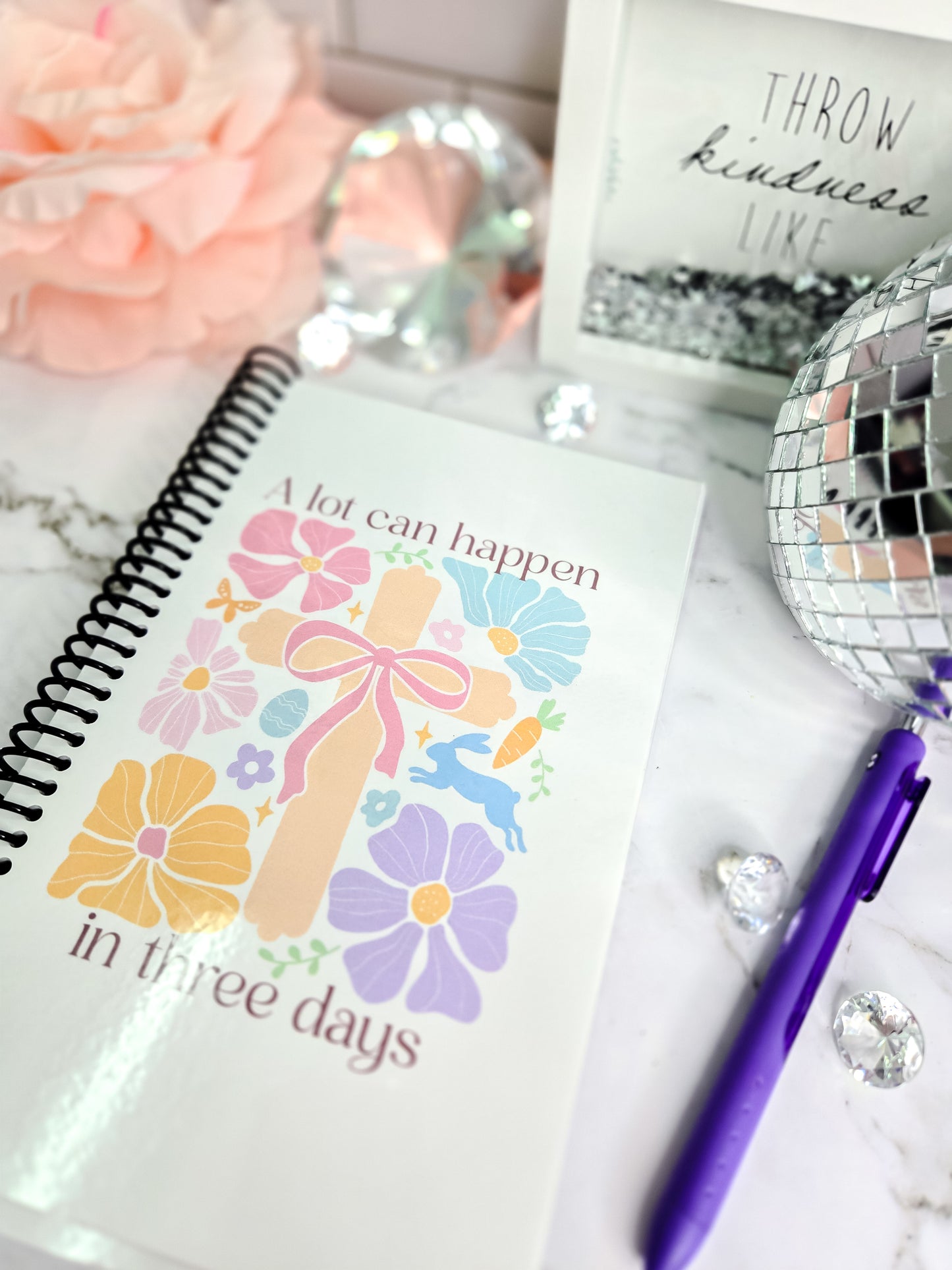 A lot can happen in 3 days notebook
