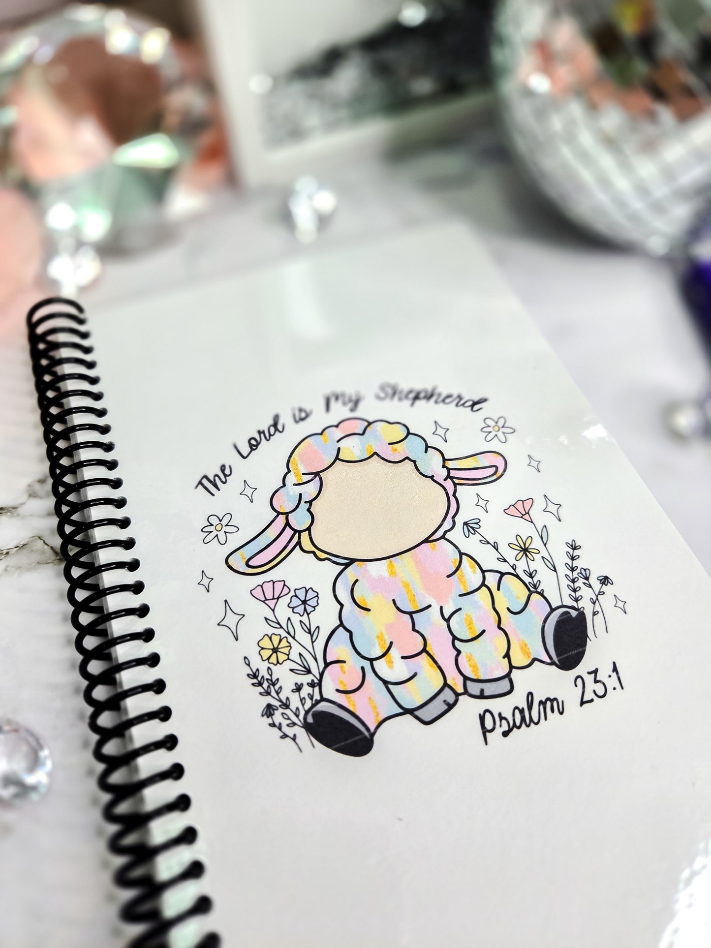 The Lord is my Shepherd notebook