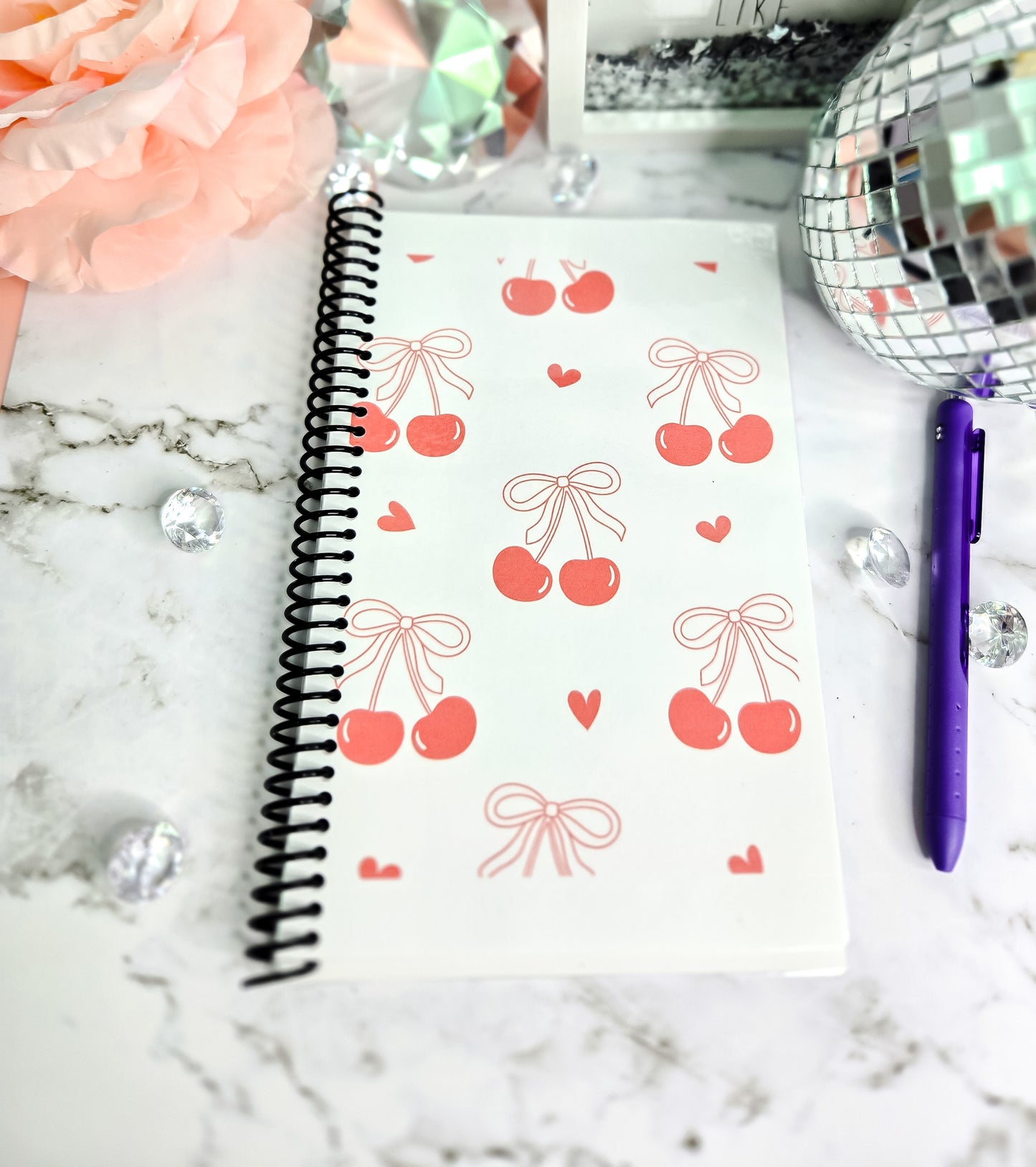 Cherry notebook