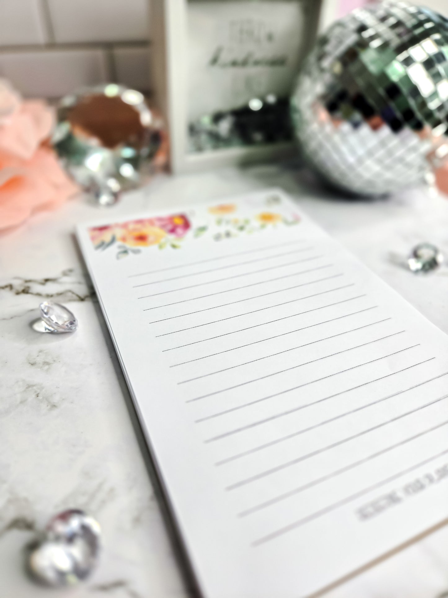 In the Garden notepad