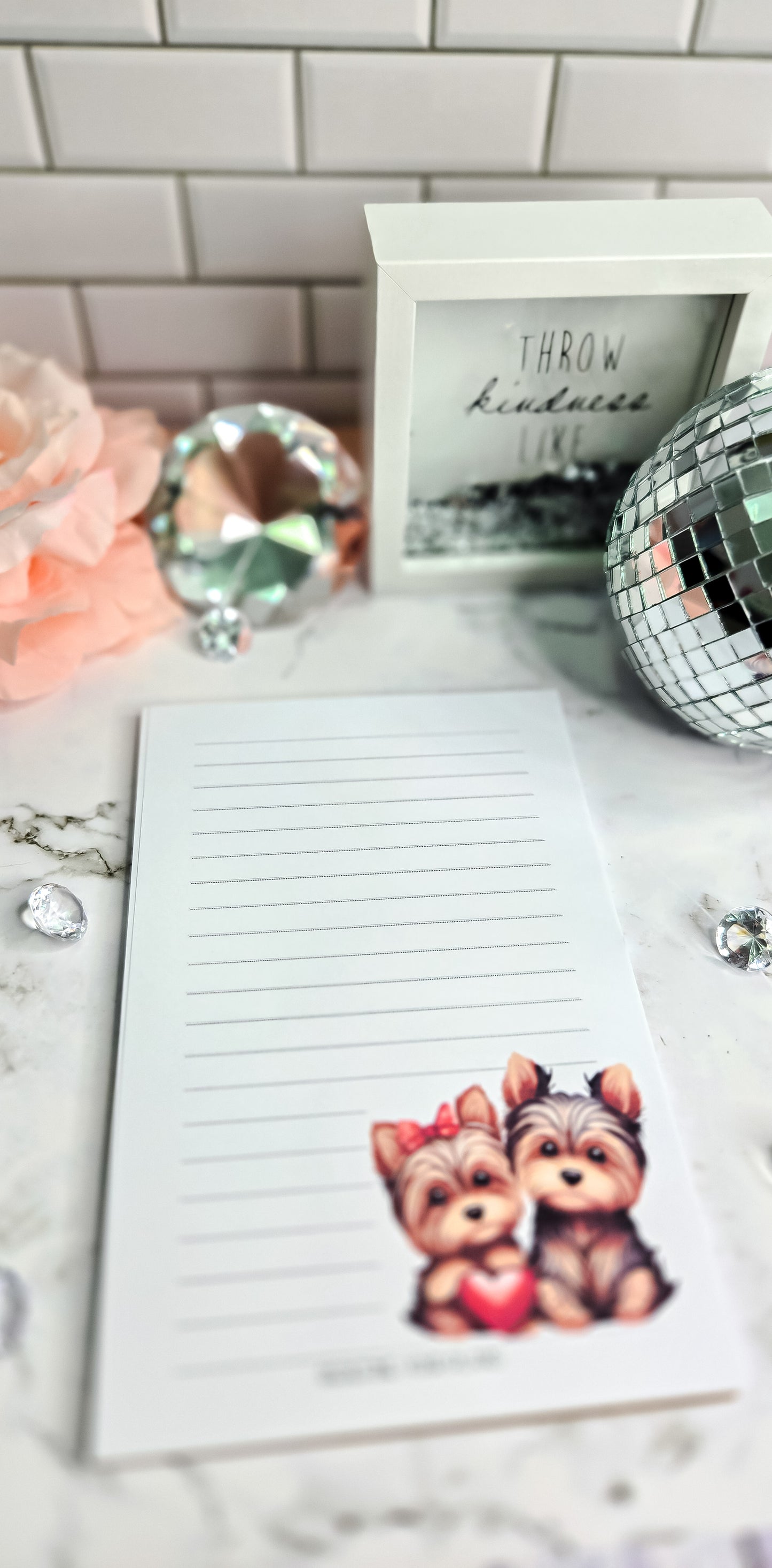 Puppy love notepad