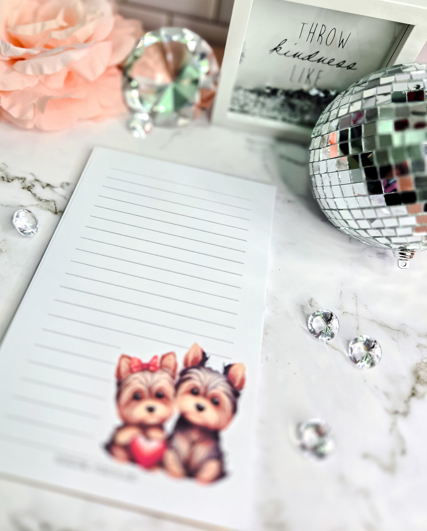 Puppy love notepad