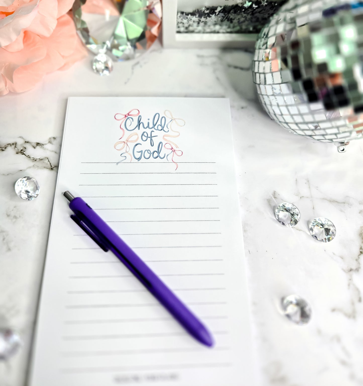 Child of God notepad