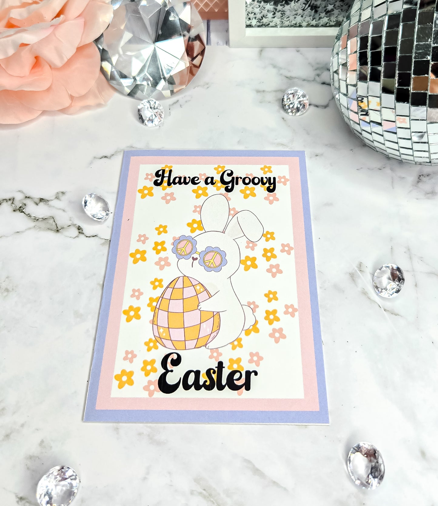 Groovy Easter Greeting card