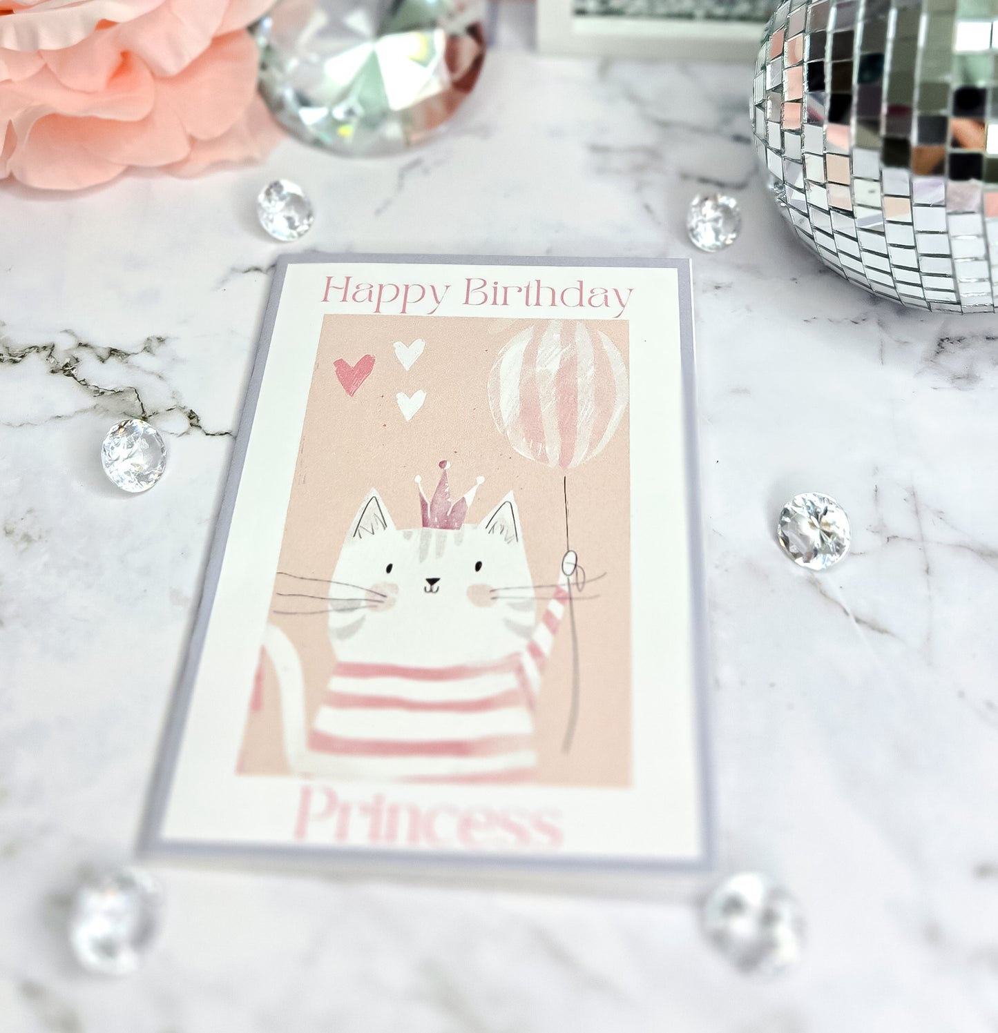 Happy Birthday Princess greeting card