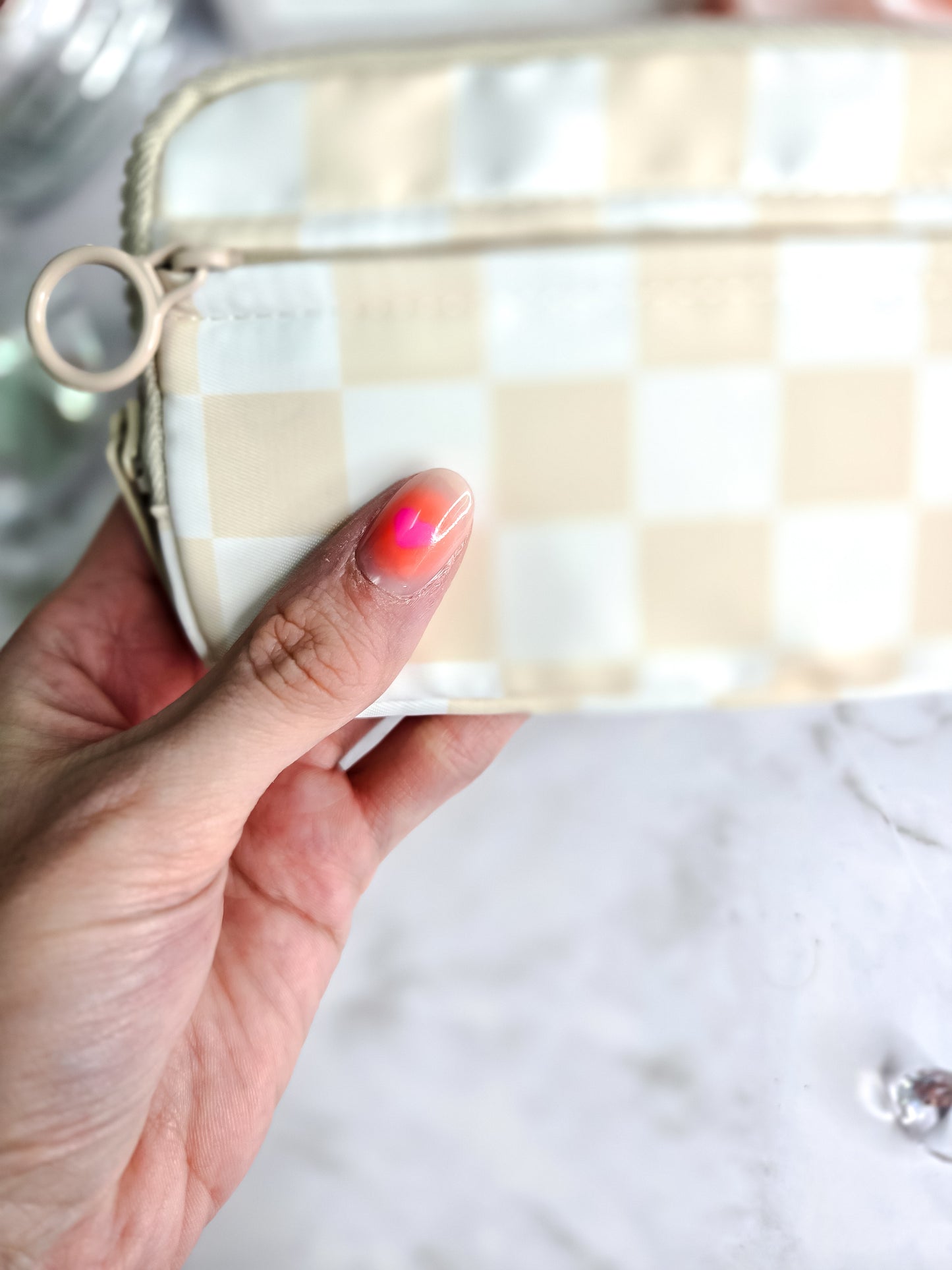 Almond- Alwayson the Go wristlet ID wallet