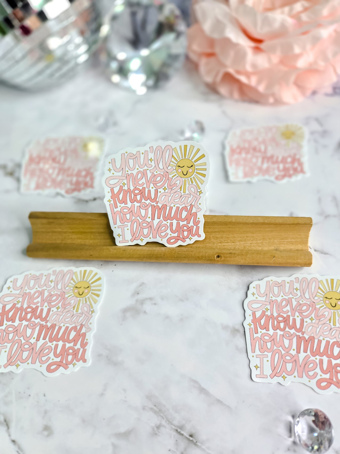You are my sunshine quote sticker