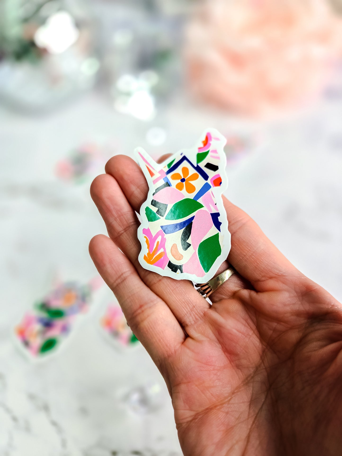 WV in bloom sticker