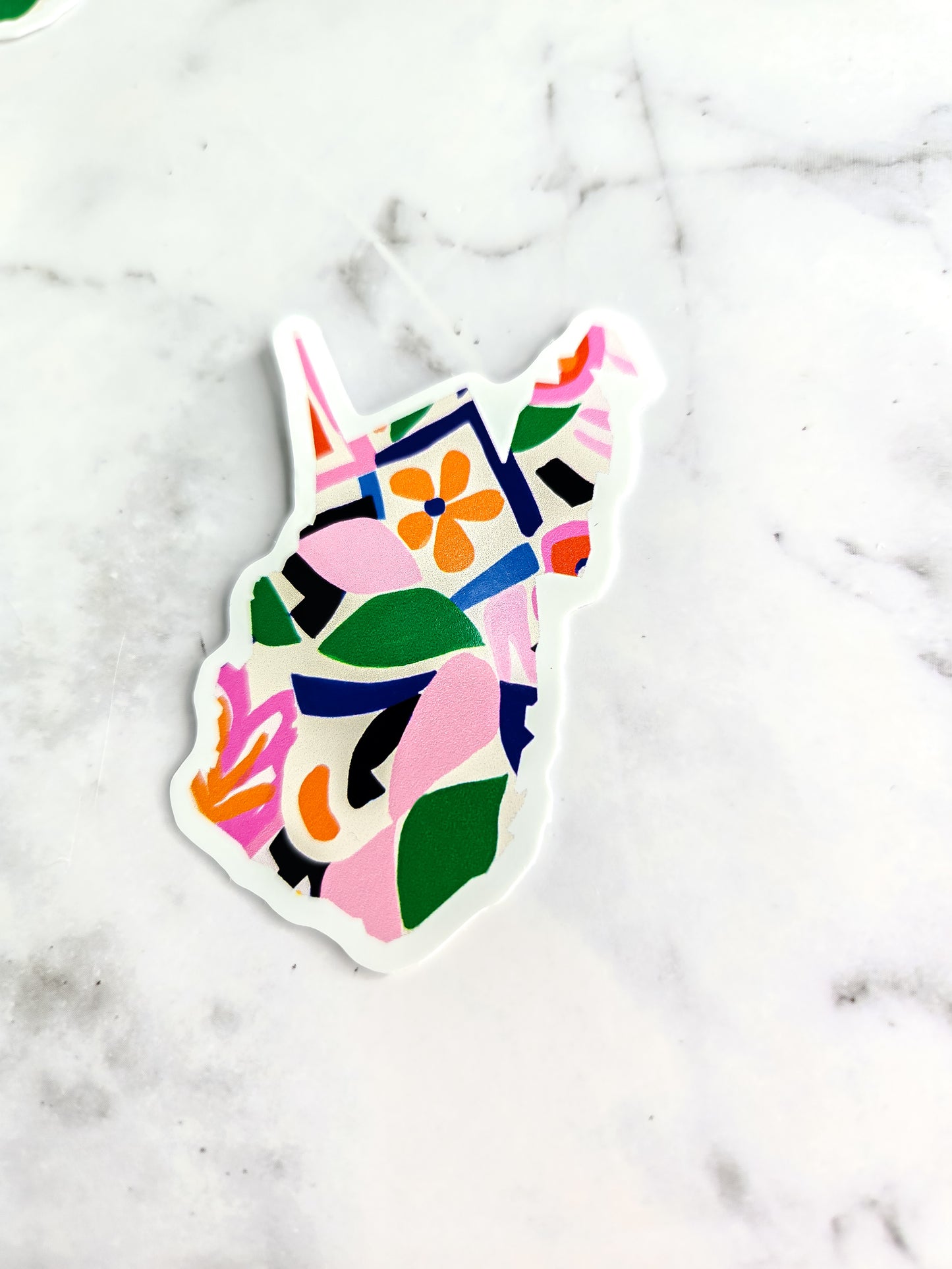 WV in bloom sticker