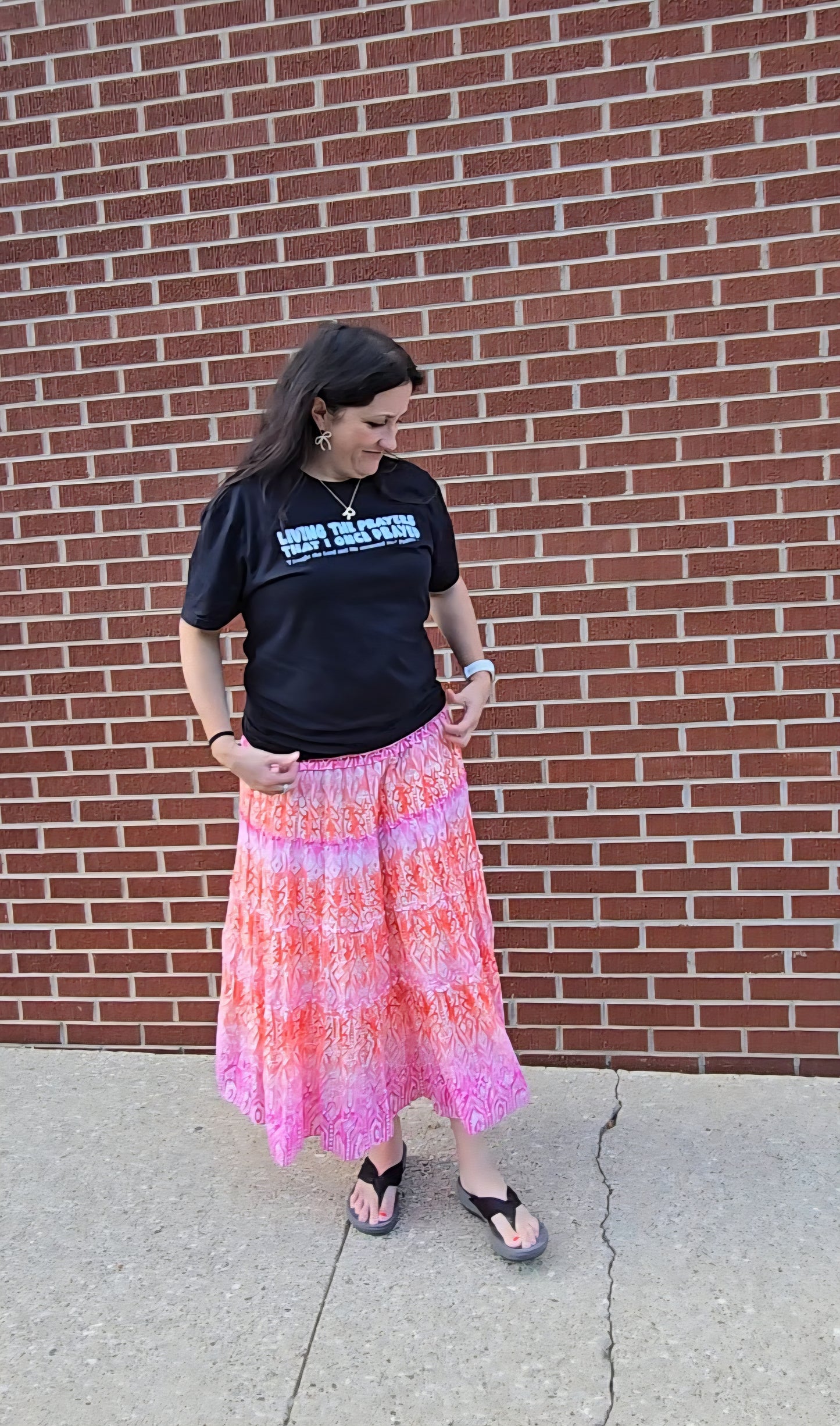 Living the prayers that I once prayed graphic tee