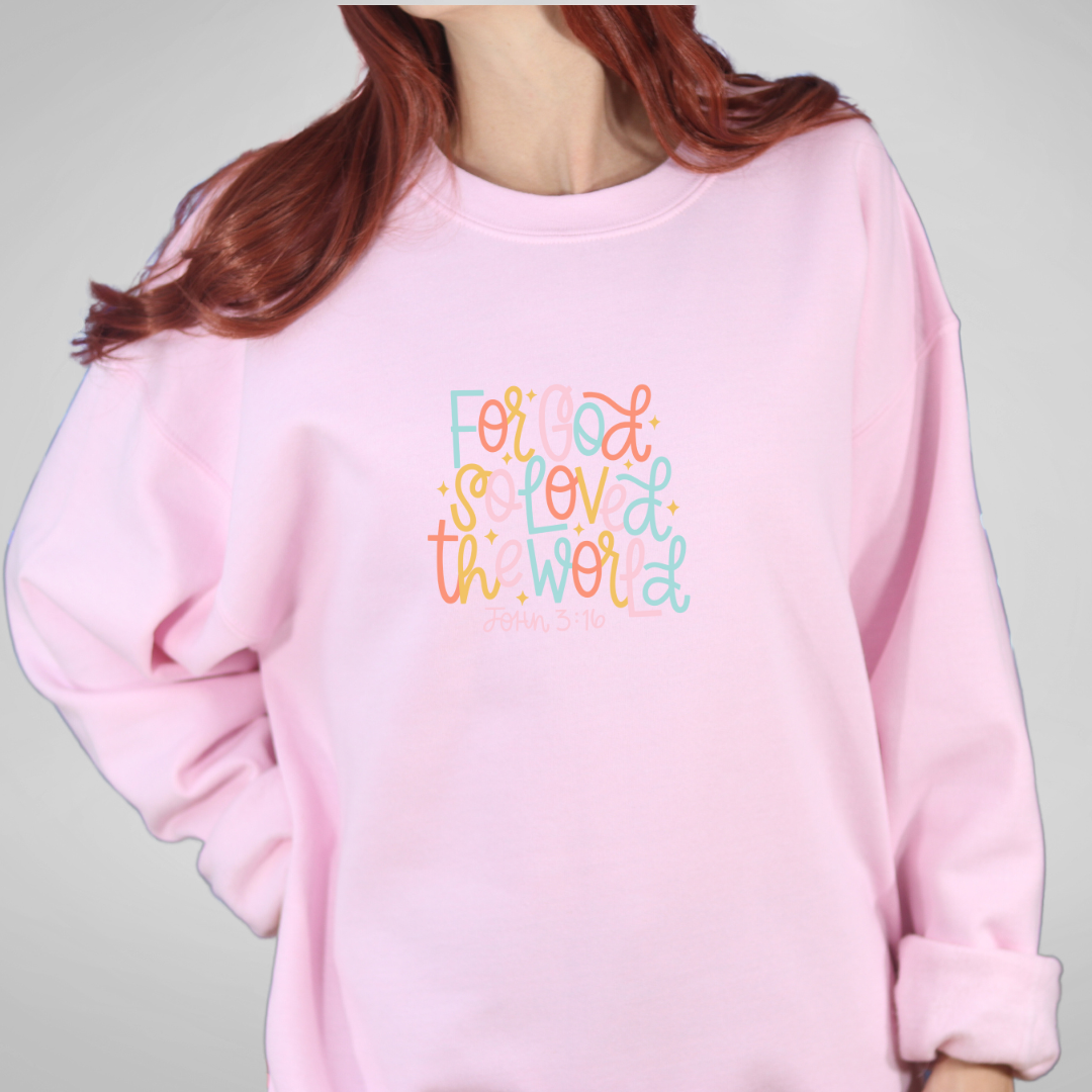 Love them anyway graphic crewneck