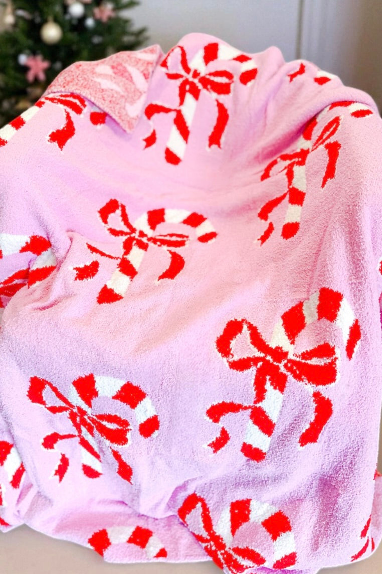 SC - ETA 9/30-10/14 The Candy Cane Country Club Blanket
