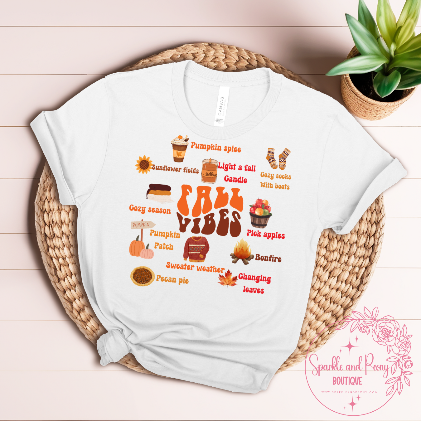 Fall vibes bucket list - Graphic Tee- made to order