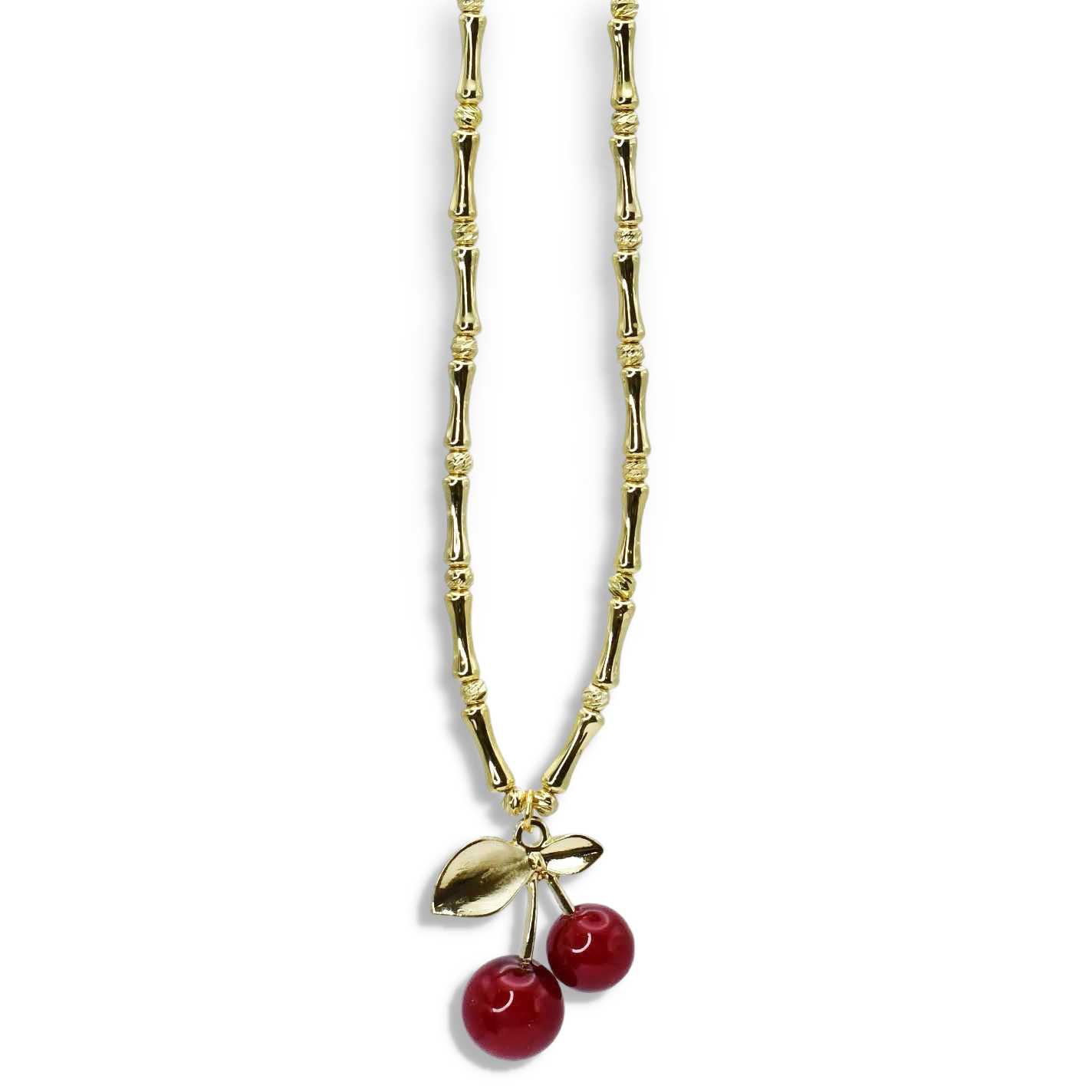 Cherry Pendant Necklace