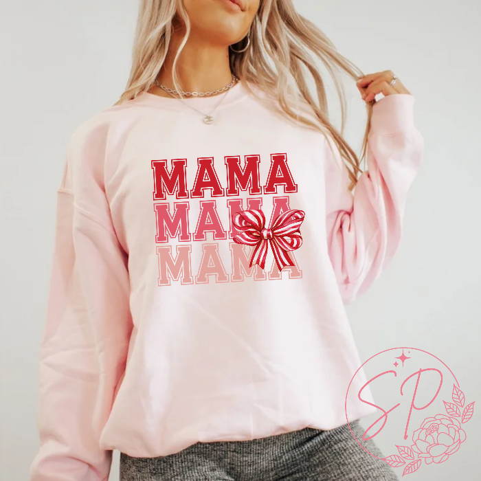 Mama Valentines day ombre crewneck