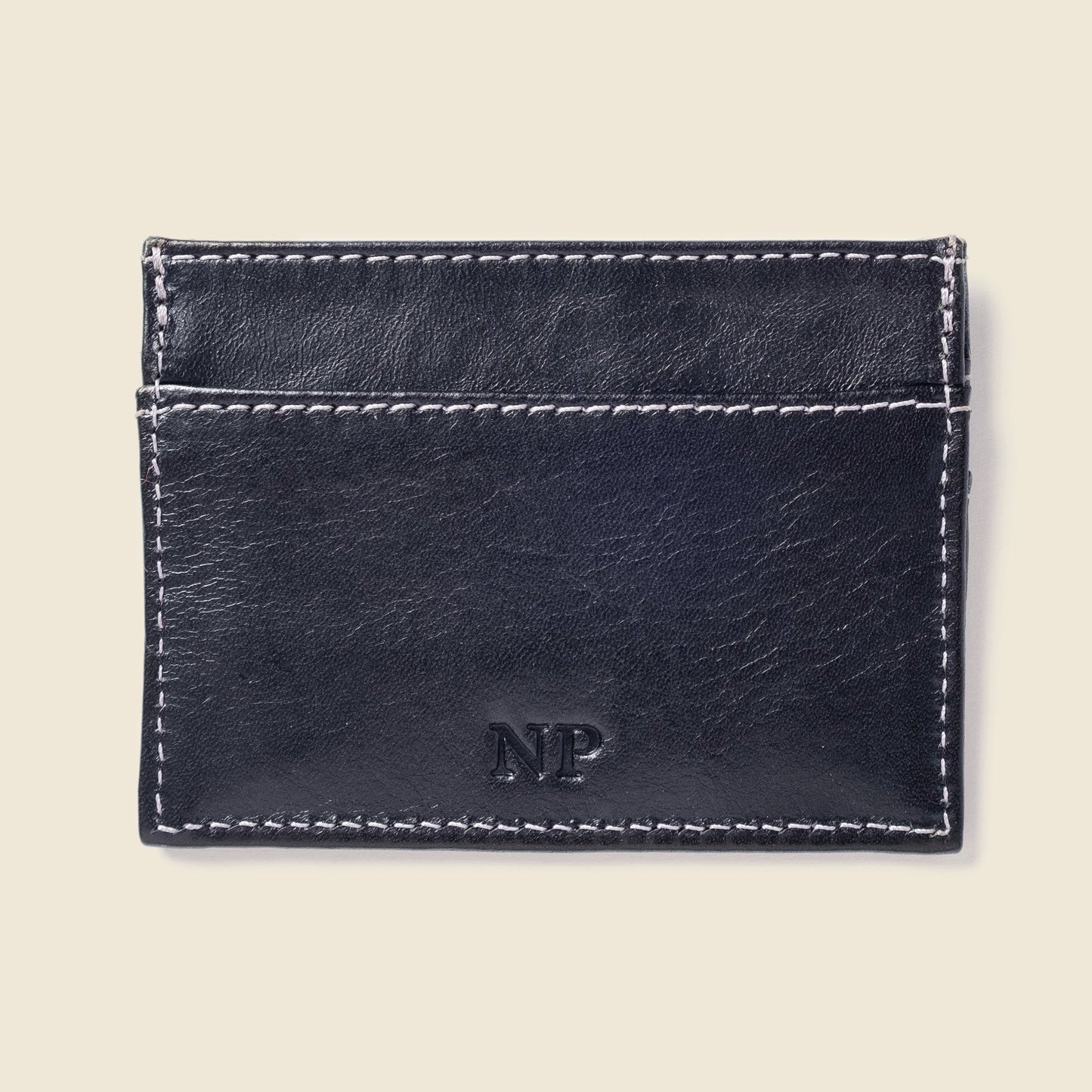 Slim Card Holder Wallet with RFID Protection - Black