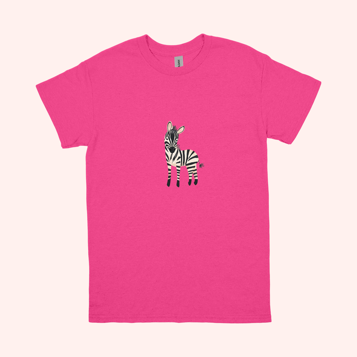 Felicity the Zebra graphic tee