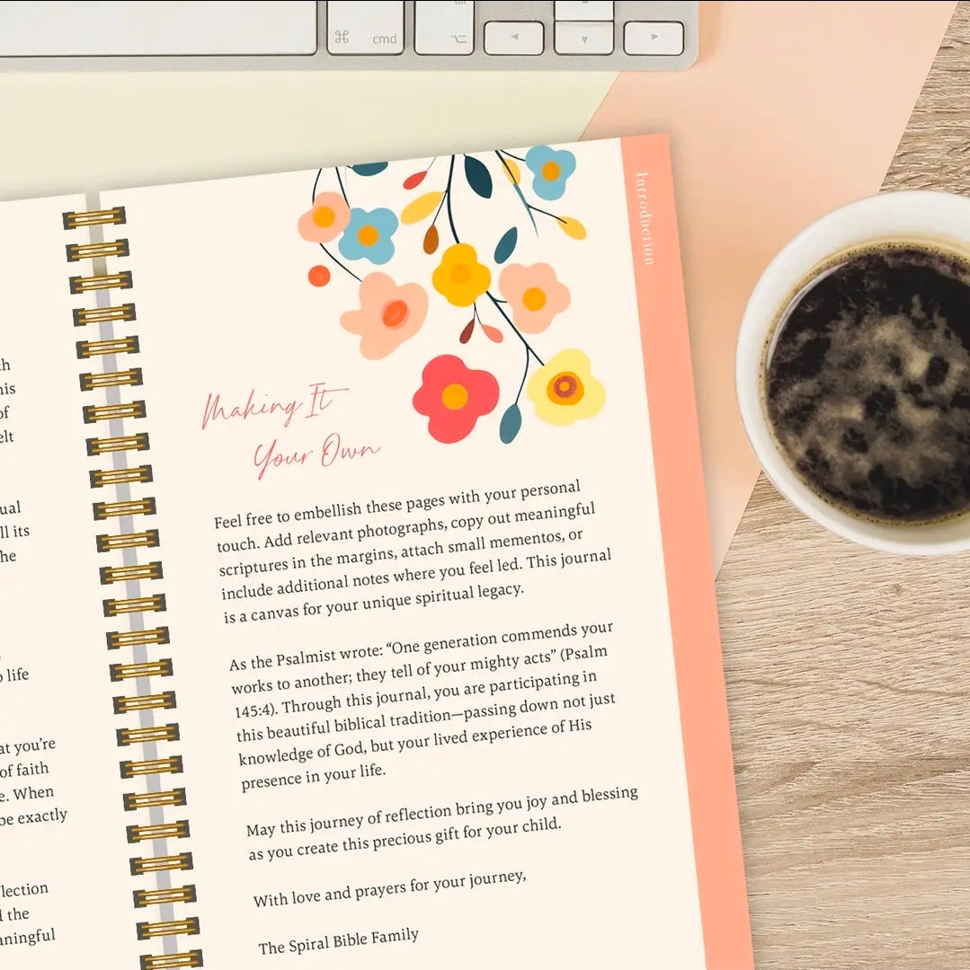 Moms faith journey by Spiral Bible