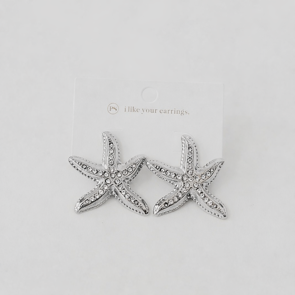 Starfish Earrings - WATERPROOF