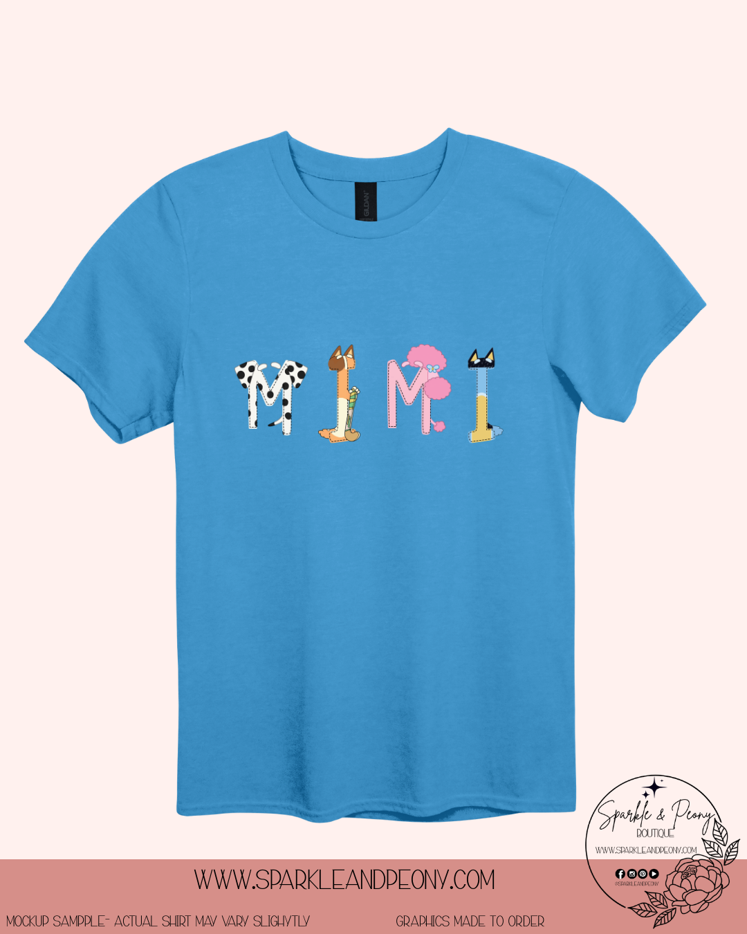 Bluey Mimi graphic
