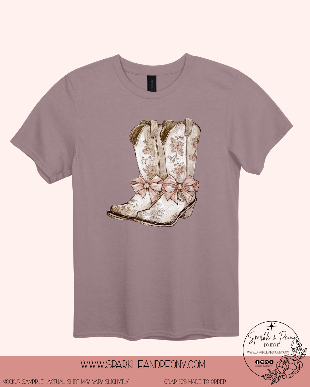 cowgirl sweetheart graphic tee