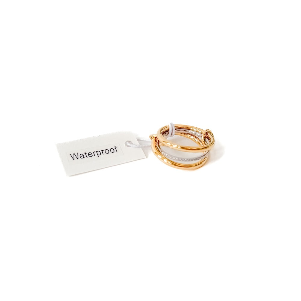Layered In Diamonds Ring - WATERPROOF