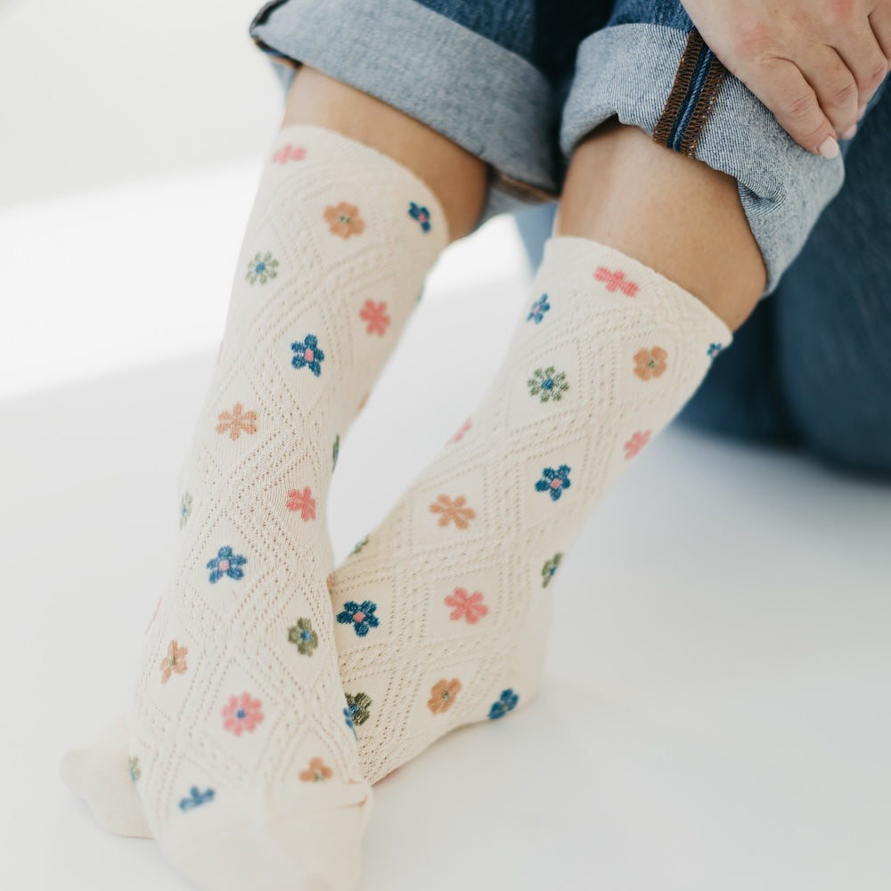 Misty Minimalist Socks