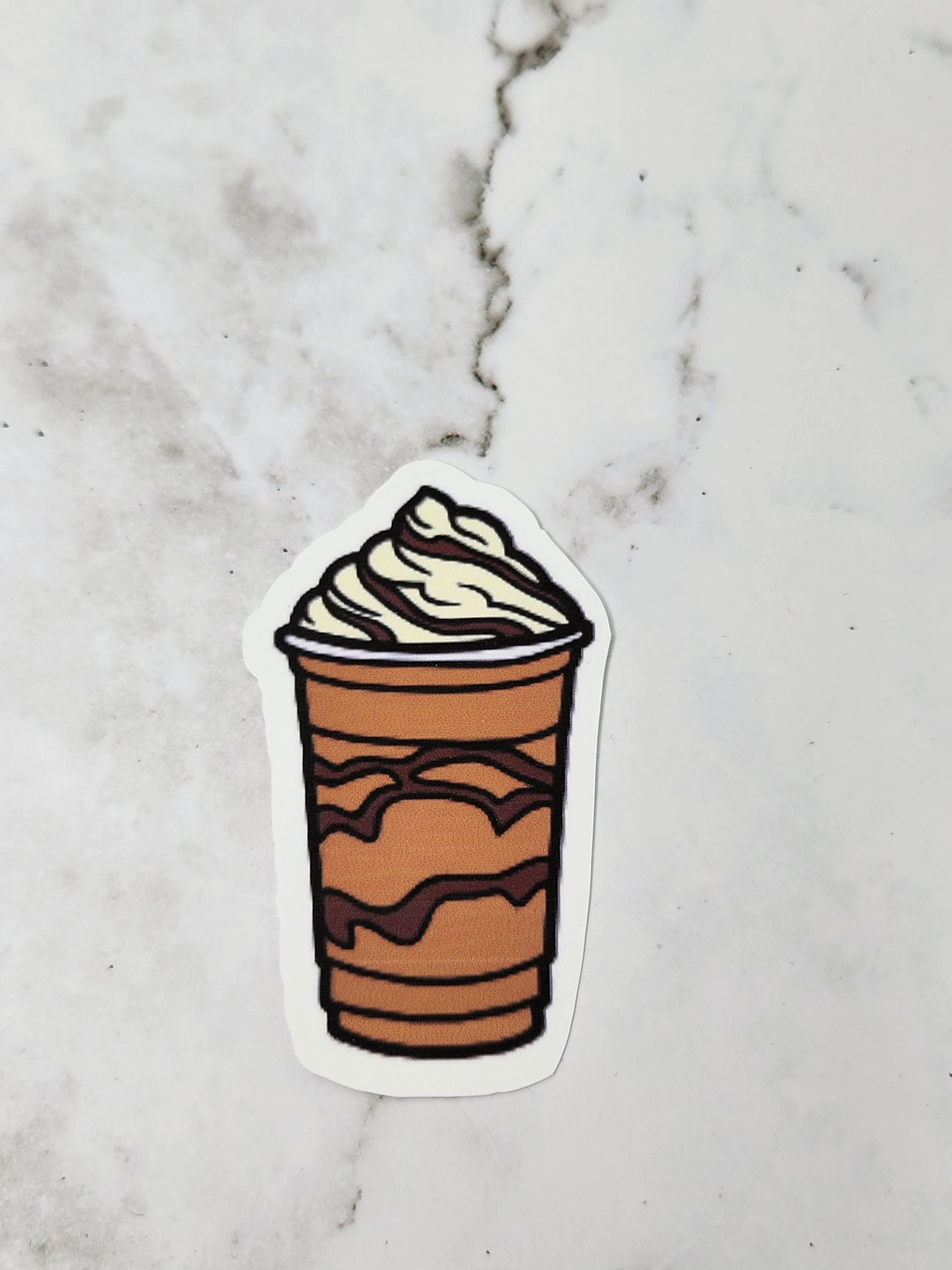 Mocha Frappuccino with extra espresso kind of Monday