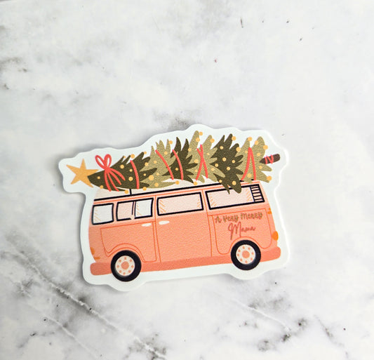 A very Merry mama sticker