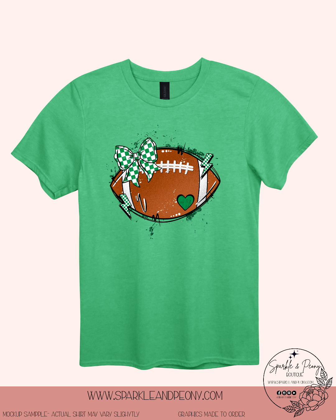 Winning game day graphic tee