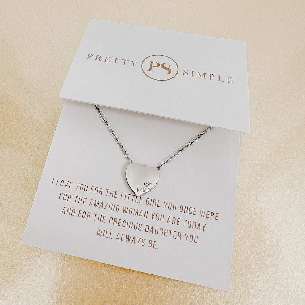 Sweet Heart Gift Necklace - WATERPROOF