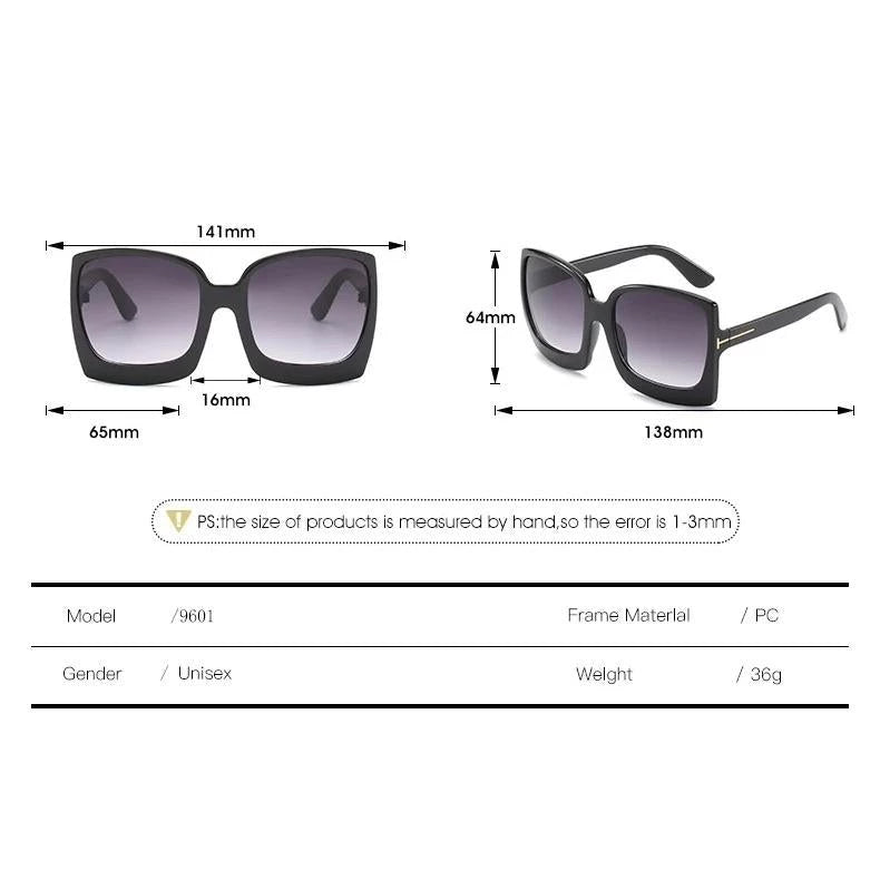 Megan Oversized Gradient Sunglasses!