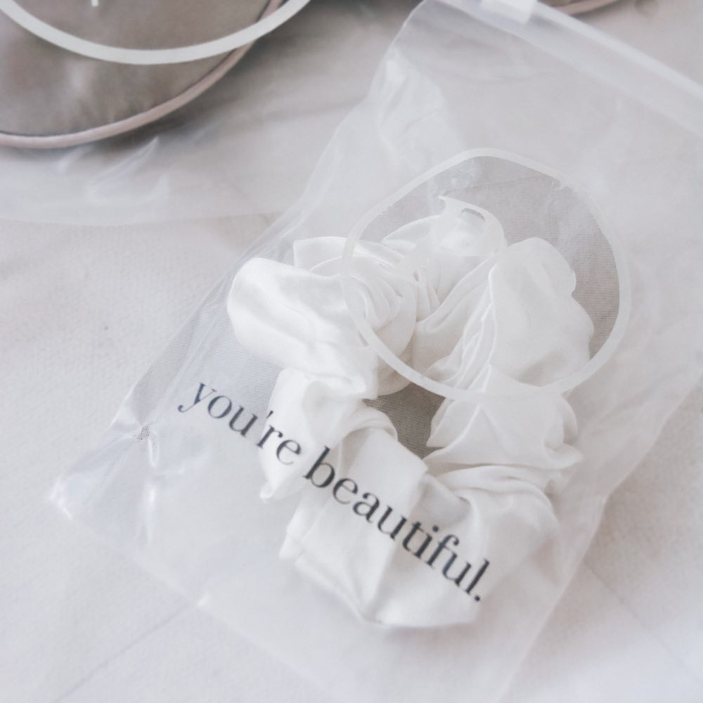 You're Beautiful Mulberry Silk Hair Scrunchie