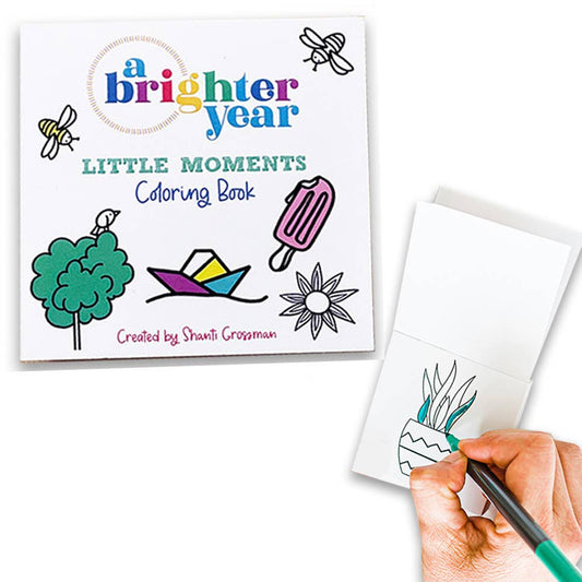 Little moments mini coloring book