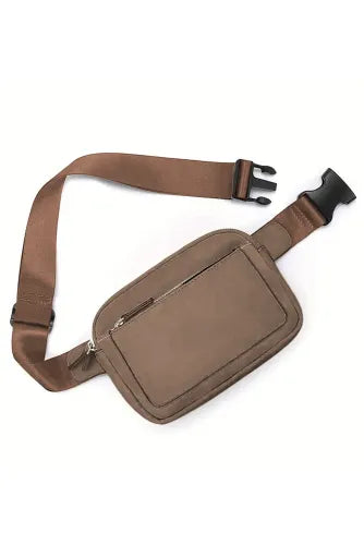 Khloe crossbody belt bag in desert palms