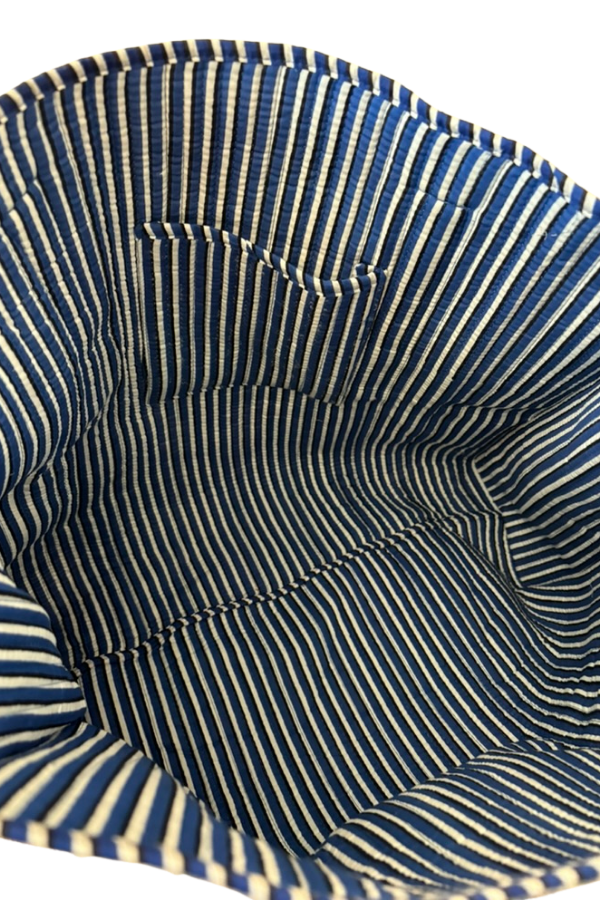 SC - Sasha Blue and White Floral Tote Bag