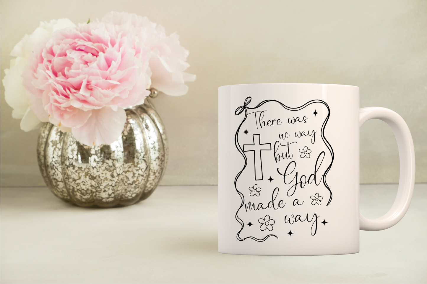 But God made a way 15 oz coffee mug