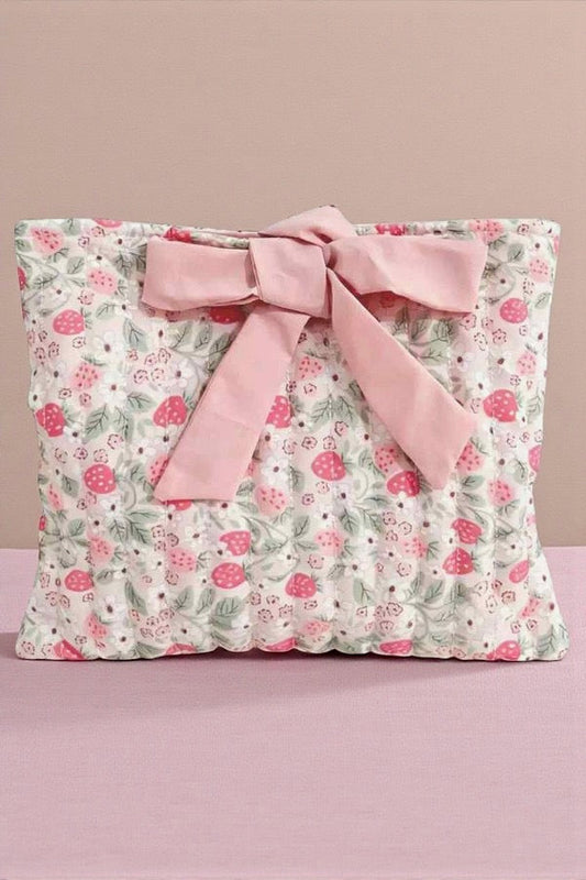 SC - Hannah Strawberry Floral Bible Cover